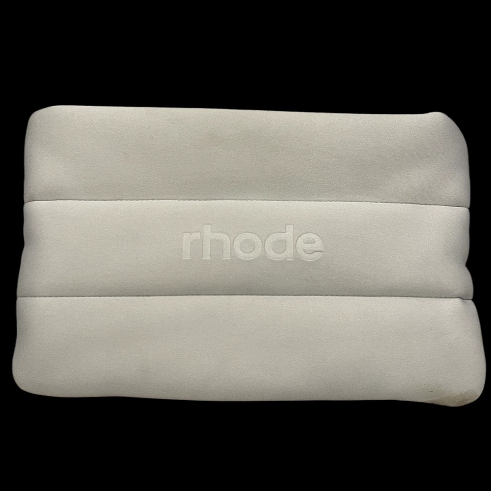 Rhode Skin Bubble Neoprene Makeup Bag Stone Gray (SOLD OUT size)
